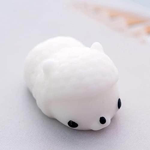 Squi Shies Fidget Squeeze -Spielzeug, niedliche tierische Teig -Squi Shies Squeeze Spielzeug, PVC -Stressabbau Tiere sensorisches Spielzeug für eine Dekoration in Raum, Büro, (Kleines Lamm) von cardyven