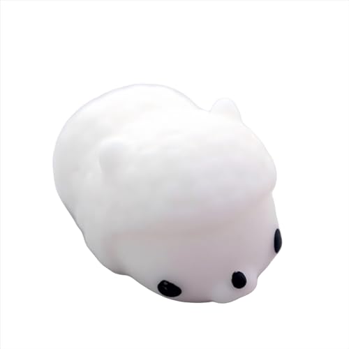 Squi Shies Fidget Squeeze -Spielzeug, niedliche tierische Teig -Squi Shies Squeeze Spielzeug, PVC -Stressabbau Tiere sensorisches Spielzeug für eine Dekoration in Raum, Büro, (Kleines Lamm) von cardyven