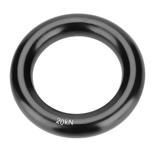 cardyven 20 kN Aluminium-Abseilring, 12 mm Abseilring O-Ring Outdoor-Abseilgerät O-Verbindungsring Kletter-Spannring Multifunktionales Kletter-Abseilgerät cardyven 20 kN Aluminium-Abseilring, 12 mm Abseilring O-Ring Outdoor-Abseilgerät O-Verbindungsring Kletter-Spannring Multifunktionales Kletter-Abseilgerät von cardyven