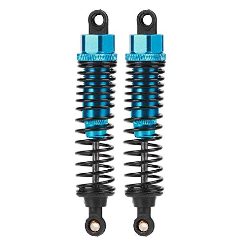 cardyven 2pcs Metallschockdämpfer, RC -Auto vorne Heck -Stoßdämpfer Ersatzteile Legierung Legierung Dämpfer Montage Set -Zubehör für 1:10 RC -Auto, blau (100 mm) von cardyven