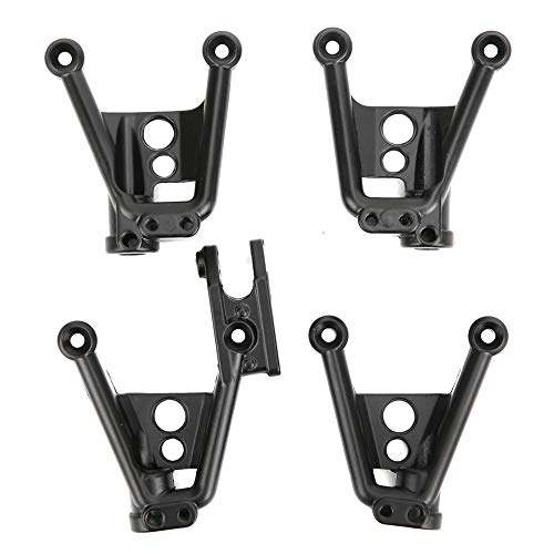 cardyven 4 STÜCKE RC-Stoßdämpfertürme, CNC-Metall-Stoßdämpferhalterung vorne hinten, Lift RC-Auto, Metall-Stoßdämpferturmhalterung für SCX10 II 90046 90047 1/10 RC Crawler von cardyven