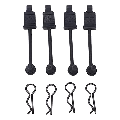 cardyven 4PCS Body Clip -Halter, 1/10 Karossericlip -Halterschale Fester Schnalle Lock Body Clip -Halterungsteil für arrma für Senton 1/10 RC -Auto von cardyven