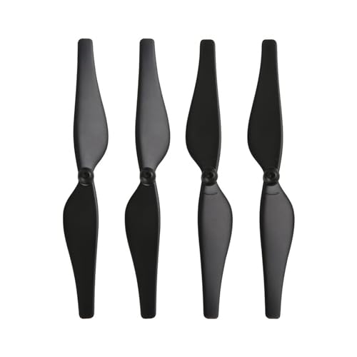 cardyven 4PCS -Kohlefaser -Propeller, 2 Paare Ersatz mit niedrigen Rauschklingen Hochleistungsfaltbare Drohnenschaufeln für Quadcopter einstellen (Schwarz) von cardyven
