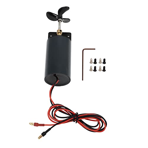 cardyven 545 50T -Bürstenmotor, RC Unterwasser -Thrusterpropeller hoher Effizienz RC Unterwassermesser für Fernbedienungsbootmodell (CCW) von cardyven