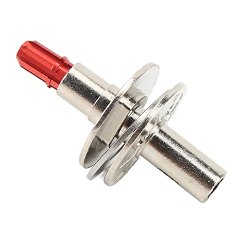 cardyven 57T Slipper -Set Spur Zahnräder, Metall -RC -Upgrade -Teile Edelstahl- und Aluminiumlegierung Slipper Kupplung Set direkter Austausch für Kunststoffteile für 1/10 RC -Autos (Rot) von cardyven