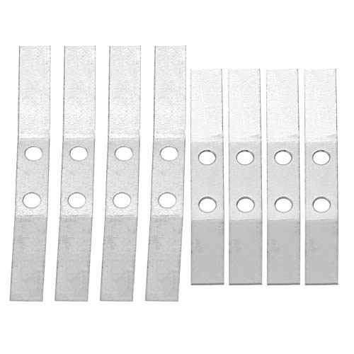 cardyven 8 stücke Stahl Hinterachse Blattfeder RC Auto Zubehör Kit Fit für WPL D12 1/10 RC LKW von cardyven