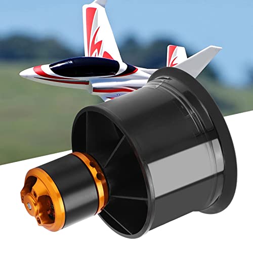 cardyven Lüfter mit motorischem Motor für RC -Flugzeug QXMotor 50 mm EDF 12 Blades Gabenlüfter mit QF26115000kV 34S bürstenloser Motor für RC -Flugzeug (CW) von cardyven