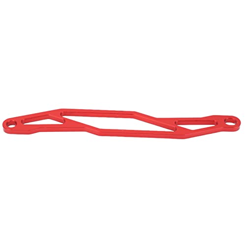cardyven RC -Auto -Batteriedruckplatte, leichte Aluminium -Legierungs -Batteriedruckbrettbatterie Batteriehalterung Batteriehalterhalter für TT02 (Rot) von cardyven