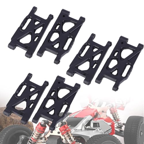 cardyven RC -Auto vorne und hinterer Schwung Arm, obere untere Schwung Arme Upgrade Teile RC Swing Arm Kit Ersatz für Wltoys 144001 1/14 RC -Auto von cardyven