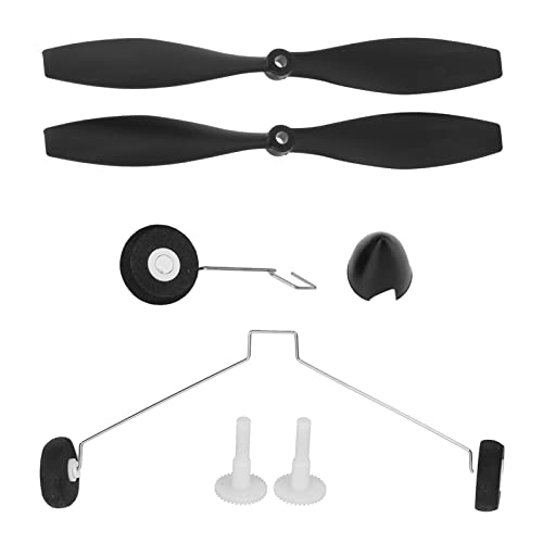 cardyven RC-Flugzeug-Ersatzteile, Verkleidung Schaufelrad-Fahrwerk-Set Faserschwanz-Fahrradsatz-Schwammrad-Set für WLToys XK F949S RC-Fest flügel Flugzeuge cardyven RC-Flugzeug-Ersatzteile, Verkleidung Schaufelrad-Fahrwerk-Set Faserschwanz-Fahrradsatz-Schwammrad-Set für WLToys XK F949S RC-Fest flügel Flugzeuge von cardyven