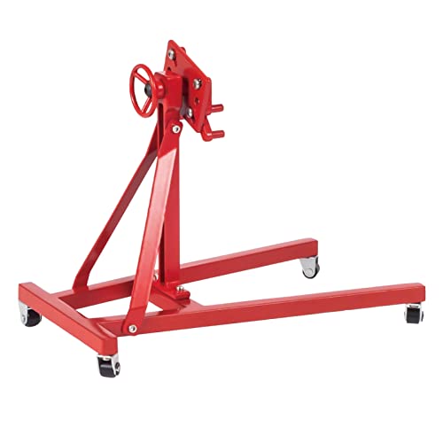 cardyven RC -Motorkranbügel, niedrigere einstellbare RC -Autokarkt -Arbeit Ständer Aluminium 360 Grad Rotation Flip -Halterungsständer Universal Dekoration für Fahrzeug 1/10 Skala von cardyven