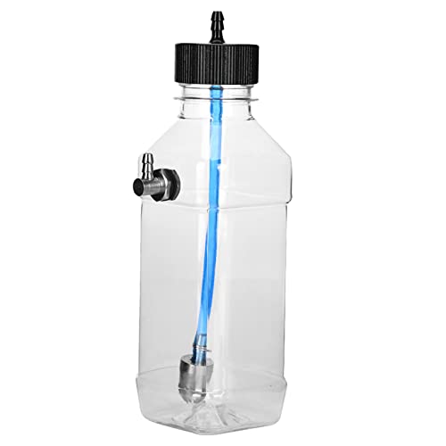 cardyven RC Transparent Plastic Fuel Tank, Remote Control Fuel Tank Bottle Model Accessory Parts for RC Airplane (260ml (for 15-20CC Aircraft)) von cardyven