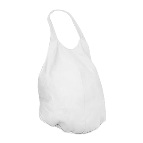 cardyven Weihnachtsmann Claus Bauch, Weihnachten gefälschte gepolsterte Bauch Santa Bauch Accessoire gefälschte gepolsterte Bauch Weihnachtskostüm Kleid Accessoires Partyzubehör für (Weiß) von cardyven