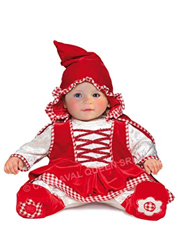Costume Piccolo Cappuccetto Rosso Superbaby - 6/9 Mesi von carnaval queen