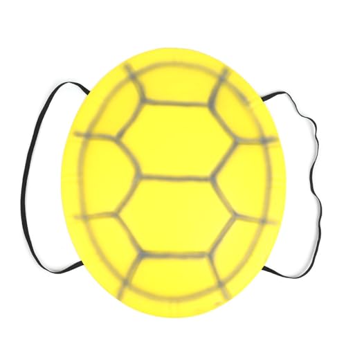 Tragbares Schildpatt-Kostüm mit elastischem Band für Kinder, Erwachsene, Cosplay, Halloween, Cosplay, Cosplay, Cosplay, Schildkröten-Kostüm, Zubehör, EVA-Muschel-Rollenspiel-Spielzeug von carotoe