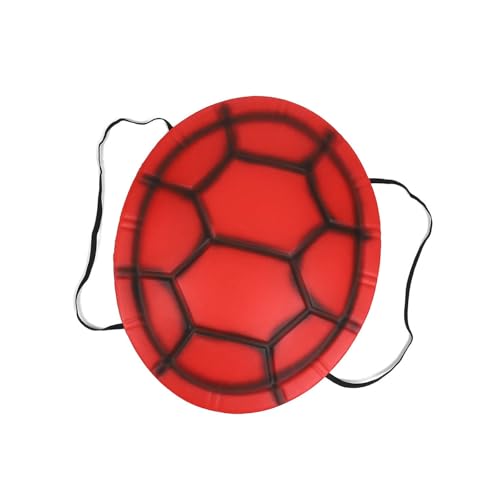 Tragbares Schildpatt-Kostüm mit elastischem Band für Kinder, Erwachsene, Cosplay, Halloween, Cosplay, Cosplay, Cosplay, Schildkröten-Kostüm, Zubehör, EVA-Muschel-Rollenspiel-Spielzeug von carotoe