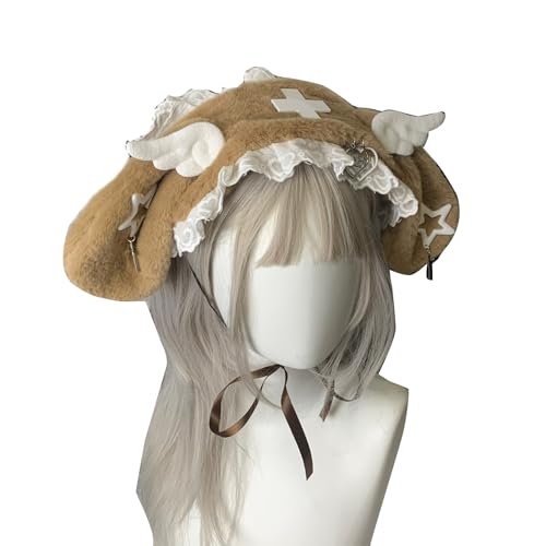 carotoe Gothic Spitze Hairhoop für Mädchen Punk Anime Stirnband Cosplay Kopfschmuck ComicShow Kopfbedeckung carotoe Gothic Spitze Hairhoop für Mädchen Punk Anime Stirnband Cosplay Kopfschmuck ComicShow Kopfbedeckung von carotoe