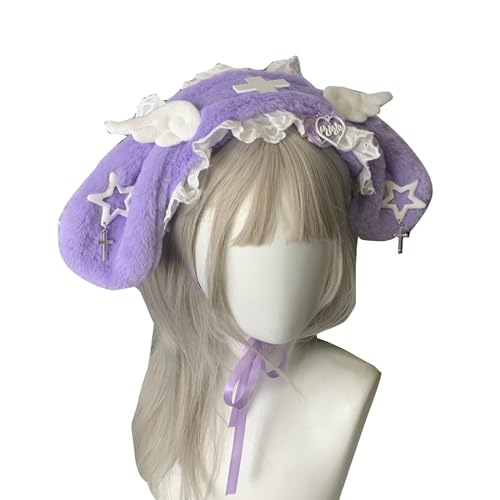 carotoe Gothic Spitze Hairhoop für Mädchen Punk Anime Stirnband Cosplay Kopfschmuck ComicShow Kopfbedeckung carotoe Gothic Spitze Hairhoop für Mädchen Punk Anime Stirnband Cosplay Kopfschmuck ComicShow Kopfbedeckung von carotoe