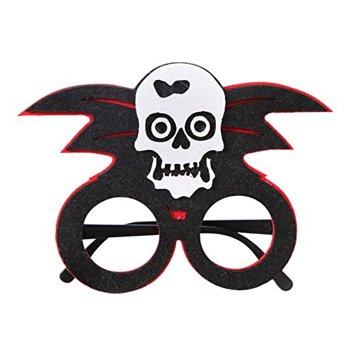 carotoe Halloween-Brillenrahmen, Halloween-Cosplay-Requisiten, lustige Kürbisse, Fledermaus, Spinne, Kostüm, Brille, Partygeschenk carotoe Halloween-Brillenrahmen, Halloween-Cosplay-Requisiten, lustige Kürbisse, Fledermaus, Spinne, Kostüm, Brille, Partygeschenk von carotoe