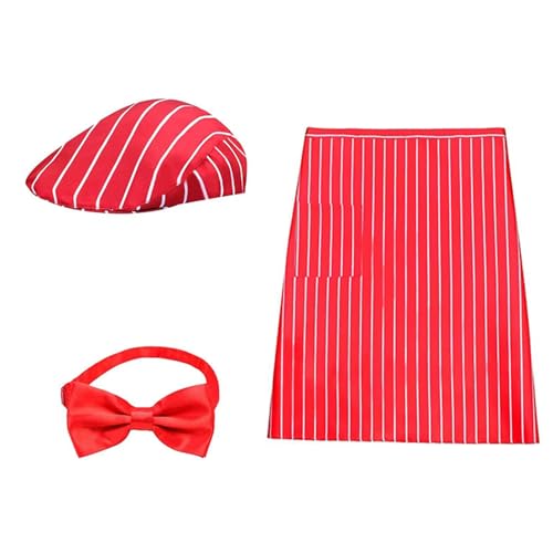 carotoe Kellnerin-Kostüm, 1950er-Jahre-Kostüm, für Erwachsene, Kellner-Kostüm, Karneval, Hot Dogs, Limonaden, Jerk, Kostüm, Halloween, Cosplay-Kostüm, 3-teilig carotoe Kellnerin-Kostüm, 1950er-Jahre-Kostüm, für Erwachsene, Kellner-Kostüm, Karneval, Hot Dogs, Limonaden, Jerk, Kostüm, Halloween, Cosplay-Kostüm, 3-teilig von carotoe