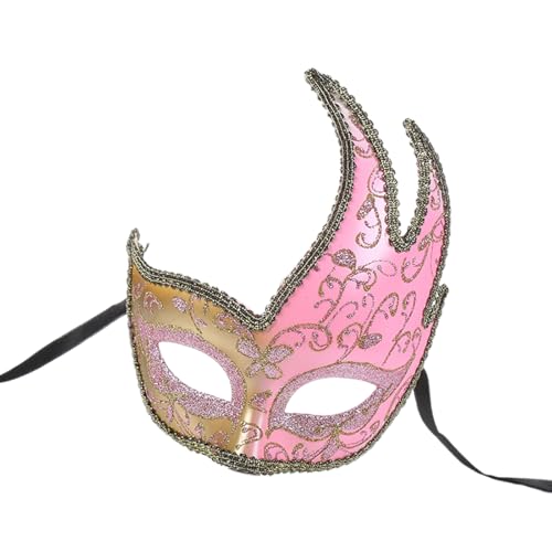carotoe Party Maskerade Karneval Abschlussball Venezianer Karneval Weihnachten Kostüm Verkleidung Partyzubehör von carotoe