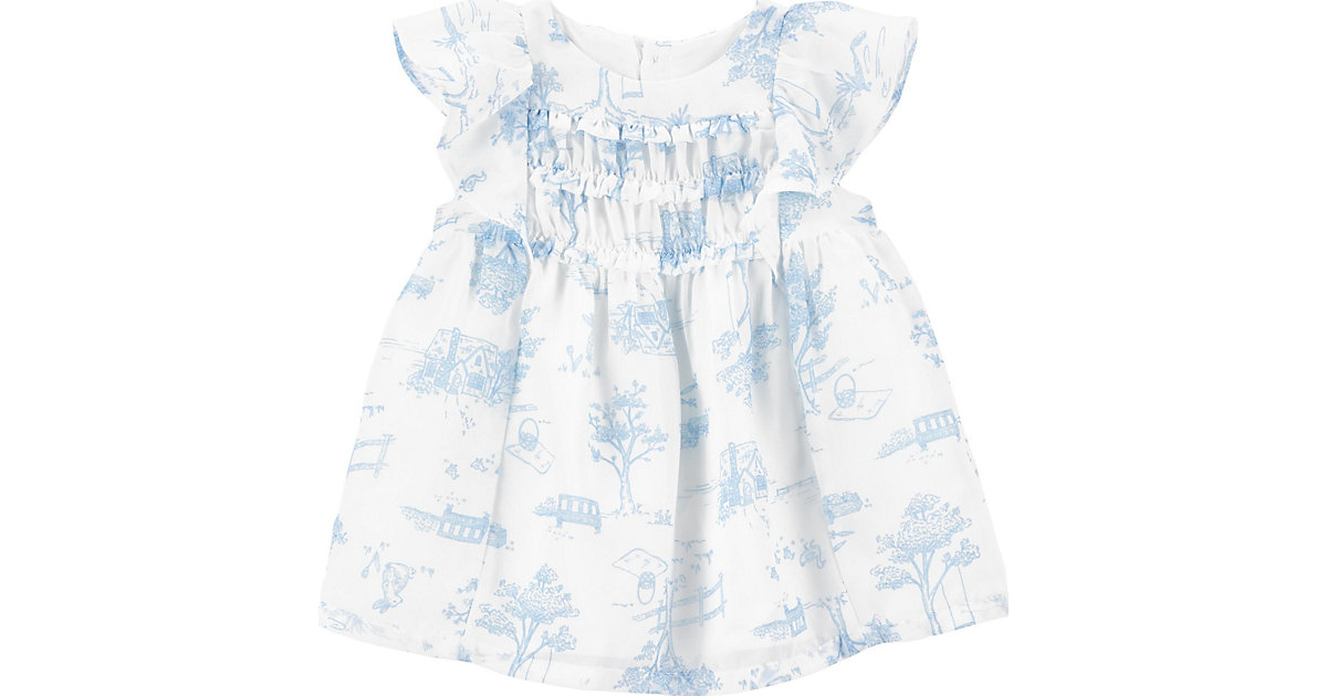 Baby Kleid weiß Gr. 80 Mädchen Kinder von carter`s