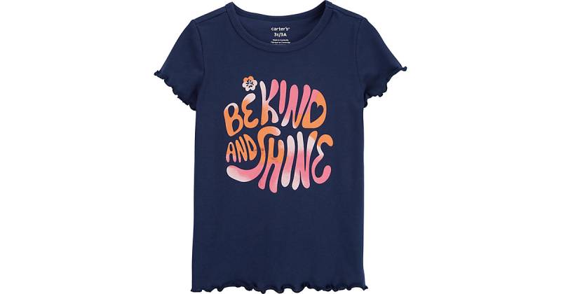 Baby T-Shirt  dunkelblau Gr. 80 Mädchen Kinder von carter`s