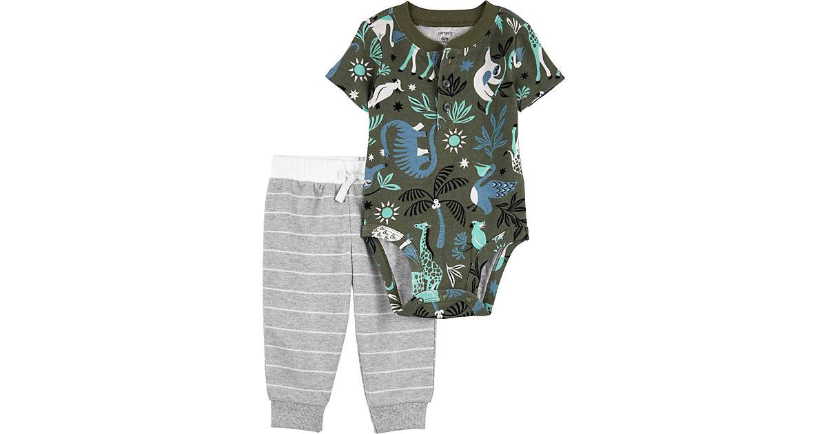 Set Body + Jogginghose mehrfarbig Gr. 74 Jungen Kinder Set Body + Jogginghose mehrfarbig Gr. 74 Jungen Kinder von carter`s