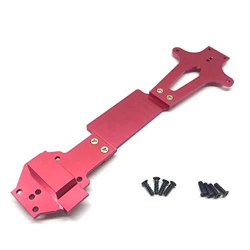 casstaly Für 144001 RC Auto Upgrade Teile Metall Zweiter Stock Board 144001-1259, Rot von casstaly