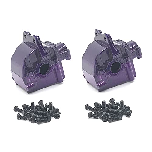 casstaly Metall DifferentialgetriebegehäUsedeckel für 144001 124019 124018 RC Auto Upgrade Teile ZubehöR,2 StüCk von casstaly