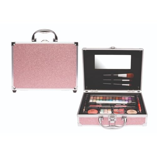 Casuelle Make-Up Koffer Glitzer Rosa von casuelle