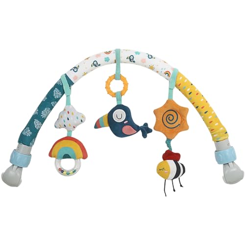 caterbee Mobiles Spielzeug für Babywiege, Kinderwagenspielzeug für Kleinkinder, Babywippe (Himmel) von caterbee