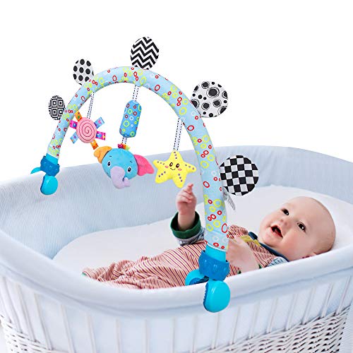caterbee Reisebogen für Kinderwagen und Kleinkinder, Baby-Kinderbett-Zubehör und Kinderwagen und Sportwagen(Elefant) von caterbee