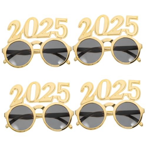 2025 Brille Hut Sonnenbrille Herzform Weiß Katzenauge Neujahr Party Foto Requisiten von catgol