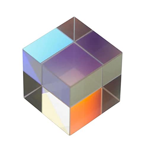 catgol Seiten polieren, mehrfarbiger RGB-Kristall für Dekoration, Geschenk für Kinder von catgol