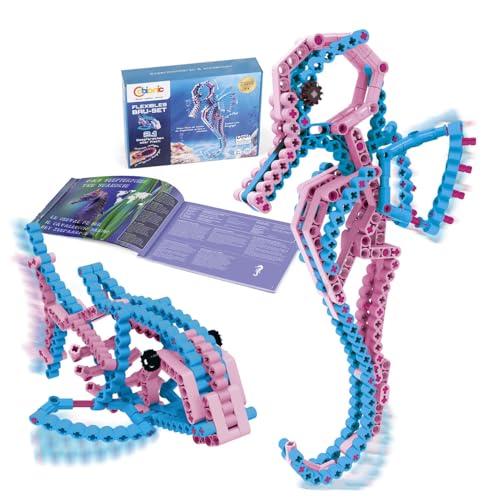 cbionic Flexibles Klemmbaustein-System | 2-in-1 Seepferdchen oder Fisch | Bewegungen der Natur erforschen & entdecken - mit Wissensmagazin | Biologie und Technik spielend mit Bausteinen vereinen cbionic Flexibles Klemmbaustein-System | 2-in-1 Seepferdchen oder Fisch | Bewegungen der Natur erforschen & entdecken - mit Wissensmagazin | Biologie und Technik spielend mit Bausteinen vereinen von cbionic