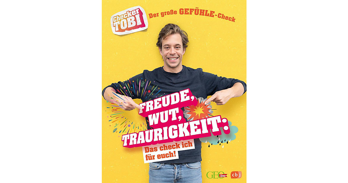 Buch - Checker Tobi - Der große Gefühle-Check: Freude, Wut, Traurigkeit - Das check ich euch! Kinder Buch - Checker Tobi - Der große Gefühle-Check: Freude, Wut, Traurigkeit - Das check ich euch! Kinder von cbj + cbt Verlag