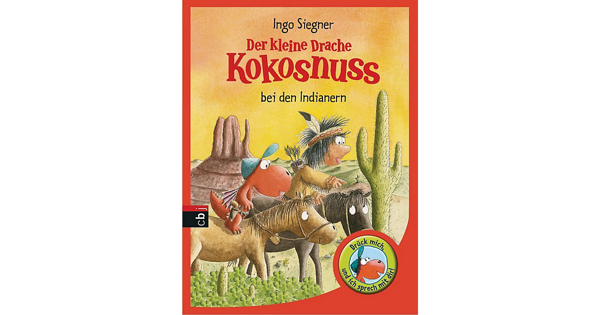 Buch - Der kleine Drache Kokosnuss bei den Indianern, Soundbuch von cbj + cbt Verlag