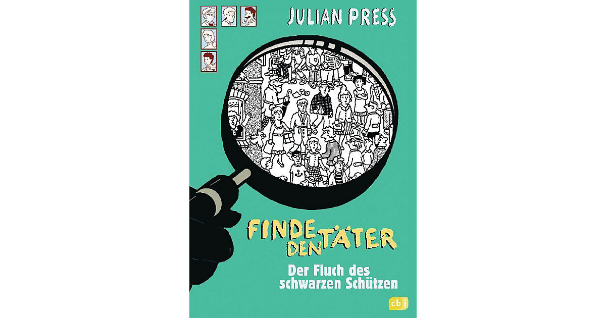 Buch - Finde den Täter: Der Fluch des schwarzen Schützen Buch - Finde den Täter: Der Fluch des schwarzen Schützen von cbj + cbt Verlag
