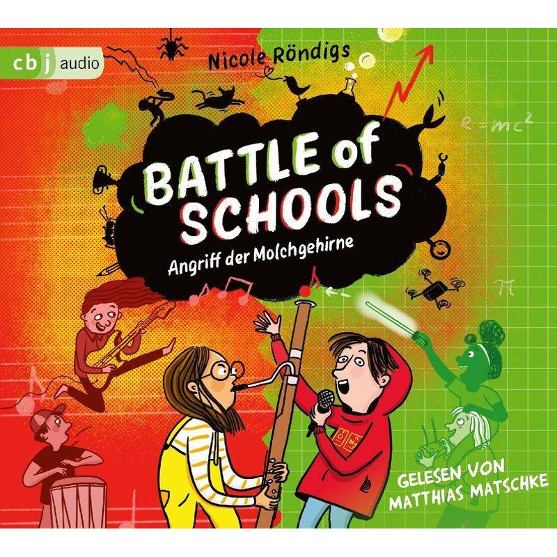 Battle of Schools - 1 - Angriff der Molchgehirne von cbj audio