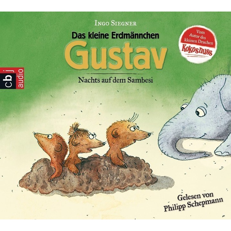 Das kleine Erdmännchen Gustav - Nachts auf dem Sambesi,1 Audio-CD von cbj audio