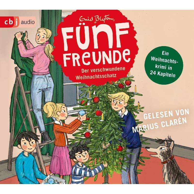 Fünf Freunde - Der verschwundene Weihnachtsschatz,3 Audio-CD von cbj audio