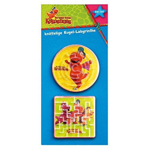 Der kleine Drache Kokosnuss - Kugel-Labyrinthe: 2er Set Der kleine Drache Kokosnuss - Kugel-Labyrinthe: 2er Set von cbj