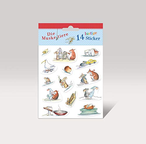 Die Muskeltiere - 14 Sticker Die Muskeltiere - 14 Sticker von cbj