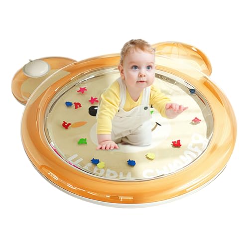 Baby Water Mat, Babies Play Mats, Easy Setup Toddler Water Cushion with Safe and Leak Proof Material for Visual or Tactile Stimulation of Kids, 31.5 Inches von ccuzs