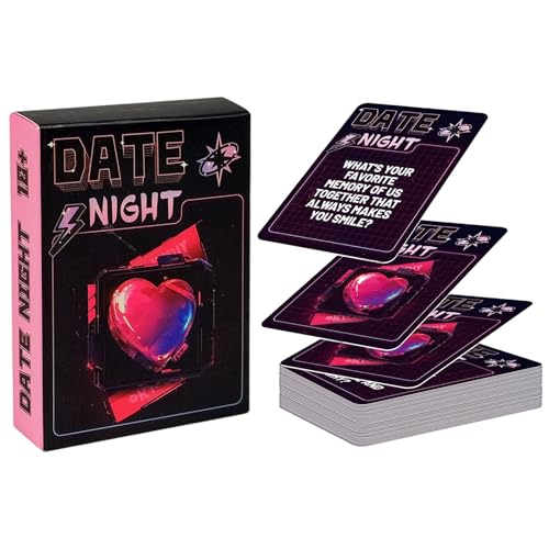 Couples Card Game, Romantic Relationship Conversation Deck, Deep Question Playing Cards for Travel, Road Trips, Wedding Anniversaries, Honeymoon, Date Nights, Strength Emotional Bonds Deep Talks Couples Card Game, Romantic Relationship Conversation Deck, Deep Question Playing Cards for Travel, Road Trips, Wedding Anniversaries, Honeymoon, Date Nights, Strength Emotional Bonds Deep Talks von ccuzs