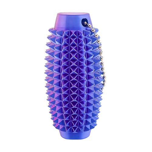 Fidget Toy, Stimming Grip Stim Keychain, 3D Printed Spiky Sensory Tool for Calming and Stress Relieve, Portable Anti Anxieties Charm for Adults Teens Toddler Classroom Travel Road Trip 3.15x1.18in Fidget Toy, Stimming Grip Stim Keychain, 3D Printed Spiky Sensory Tool for Calming and Stress Relieve, Portable Anti Anxieties Charm for Adults Teens Toddler Classroom Travel Road Trip 3.15x1.18in von ccuzs