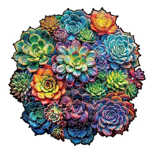 Flower Wooden Puzzle, Artistic Plants Puzzle, Colorful Floral Jigsaw, Exquisite Artwork Design, Premium Lasercut Pieces, Perfect for Adults, Family Games, Home Wall Decoration, A3 Multicolor Wood Flower Wooden Puzzle, Artistic Plants Puzzle, Colorful Floral Jigsaw, Exquisite Artwork Design, Premium Lasercut Pieces, Perfect for Adults, Family Games, Home Wall Decoration, A3 Multicolor Wood von ccuzs