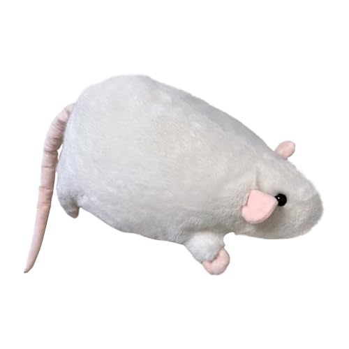 Gefüllte Mäuse - niedliche Stofftierpuppe | Realistisches Plüschmaterial mit weichem Texturdesign, perfektes Spielzeug für Kinder Stress Rollenspiel, Sammeln, Wohnzimmerdekor, Schlafsaal, 40 cm grauwe Gefüllte Mäuse - niedliche Stofftierpuppe | Realistisches Plüschmaterial mit weichem Texturdesign, perfektes Spielzeug für Kinder Stress Rollenspiel, Sammeln, Wohnzimmerdekor, Schlafsaal, 40 cm grauwe von ccuzs