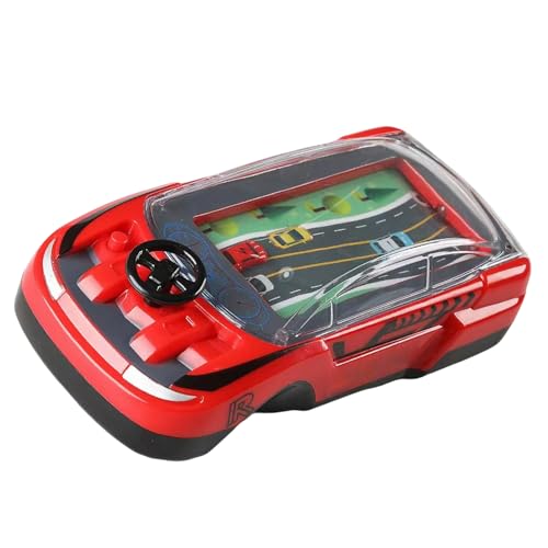 Handheld Racing Car Game, Educational Car Toys, Interactive Battle Game Console with Realistic Driving Simulation for Young Children, 5.91x2.95x1.97 Inches von ccuzs